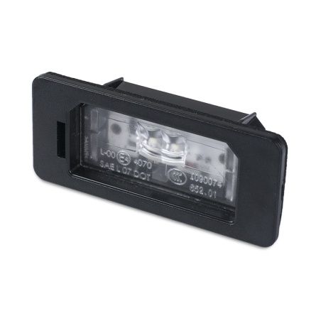 License plate light BMW 1' E82, 2' F22, 3' E90 F30 G20, 5' F10, X1 E84 F48, X3 F25 G01, X4 F26, X5 G05, X6 E71 F16, X7 G07 63267193293